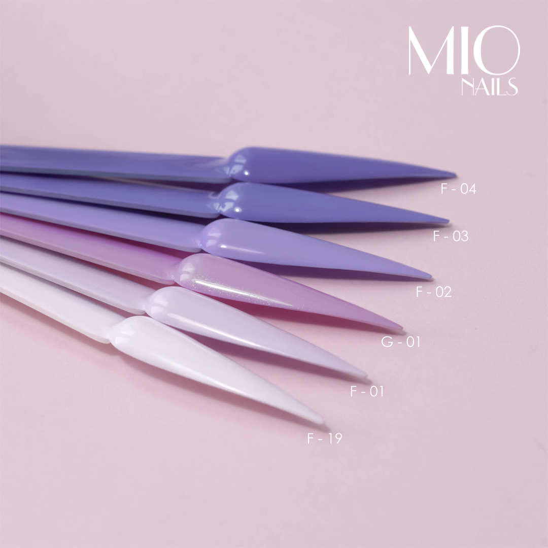 MIO Nails Гель-лак F-04 Сирень, 8 мл